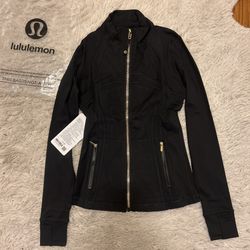 Lululemon Black Define Jacket Size 4