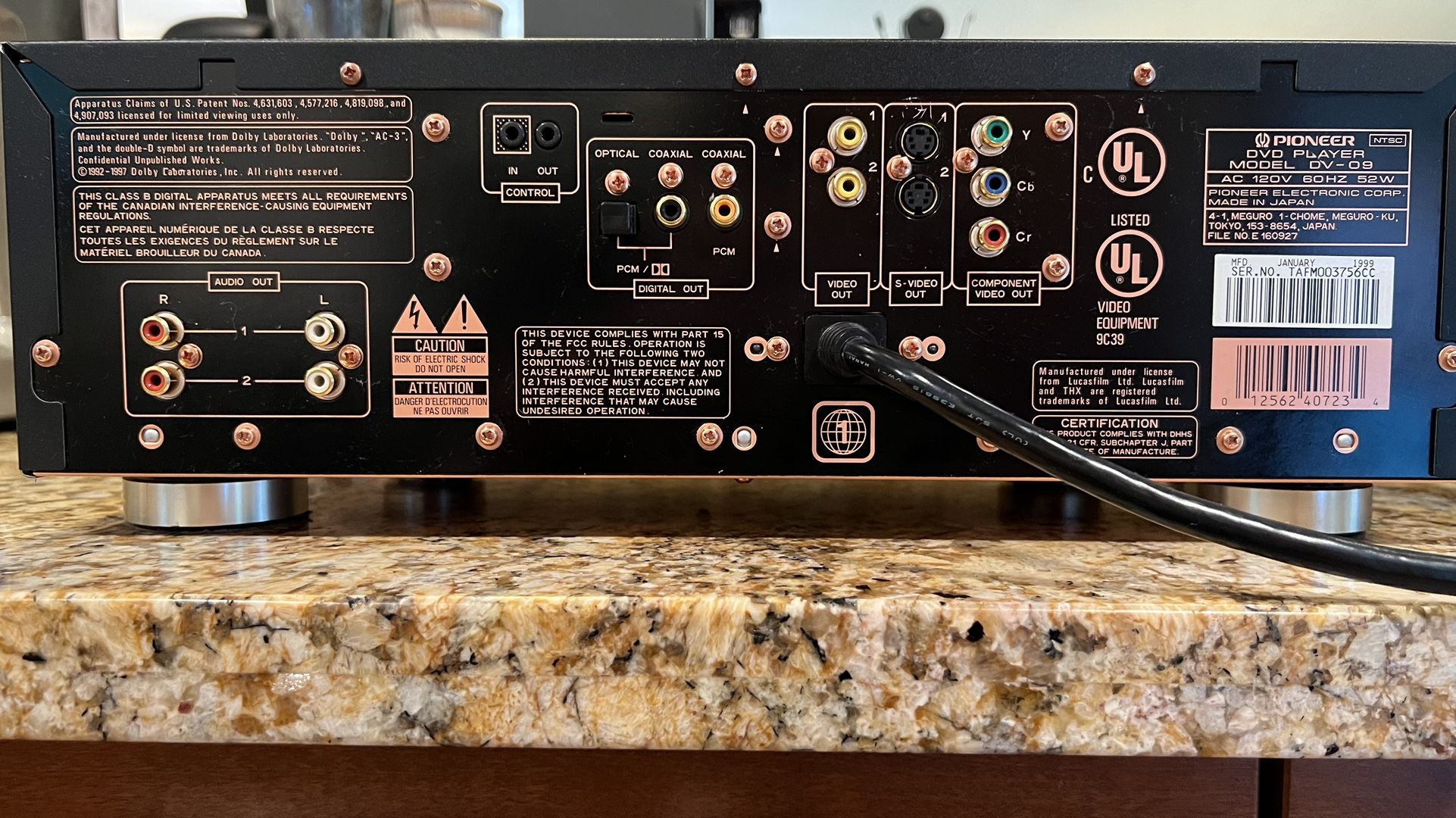 Pioneer Elite DV-09 for Sale in Seattle, WA - OfferUp