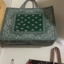 Green Xl Bandana Bag 