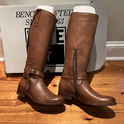 Frye Women’s Melissa Belted Tall Riding Boots
