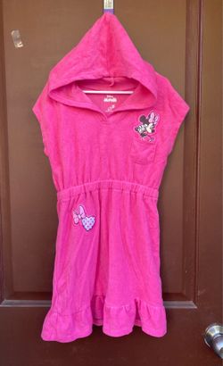 Minnie Mouse Pull Over Terry Swim Coverup 6-7