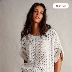 (FREE PEOPLE) WE THE FREE Sophia Sweater Tee