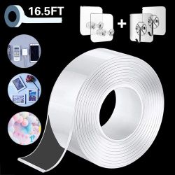 Nano Tape (16.5 FT),Nano Tape Double Sided Tape Heavy Duty