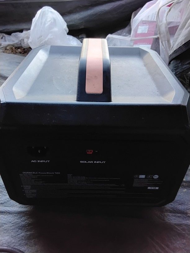 Duracell Powerblock 500 Gassless Generator