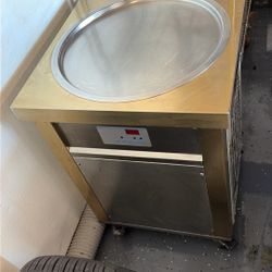 Rolled Ice Cream Machine