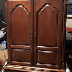 Dark Wood Armoire