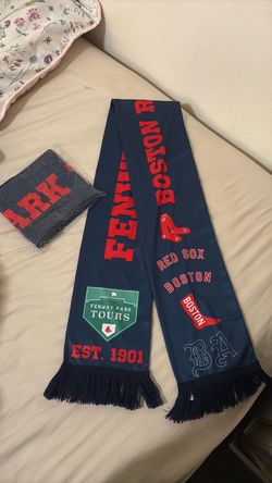 Boston red socks scarf