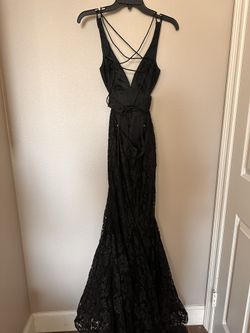 Black Long Dress With Slit