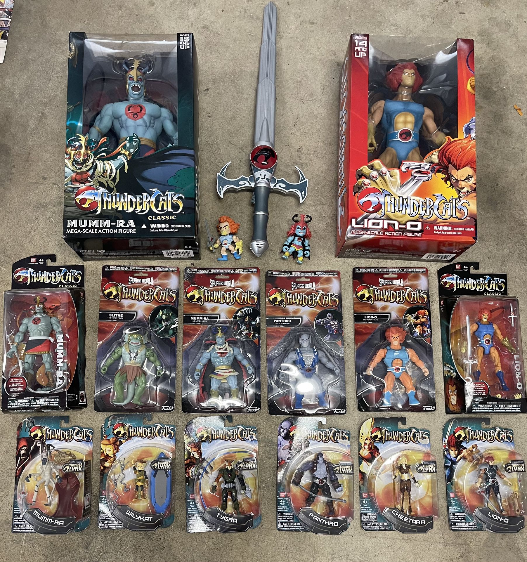 Thundercats Toy Collection