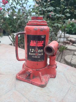 Banner 12-Ton Hydraulic Bottle Jack