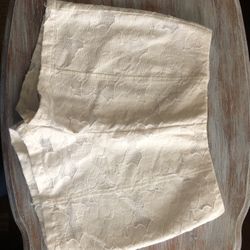 Forever 21 Cute White Shorts  Sz 7-8