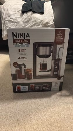 Ninja Hot & Iced XL Coffee Maker With Rapid Cold Brew