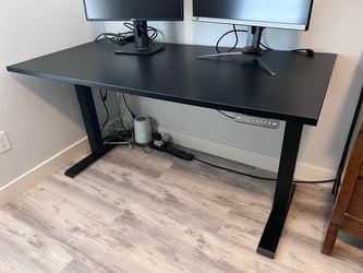 Sit Stand Desk - Black