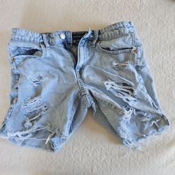 Adult 6 jean shorts.