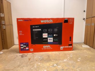 65 “ ONN Roku SMART 4K UHD HDR TV