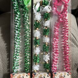 Brand New Ribbon Leis - $10 EACH - PICKUP IN AIEA - I DON’T DELIVER 