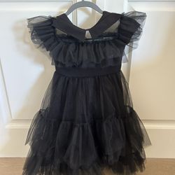 Wednesday Addams Girls Costume Dress
