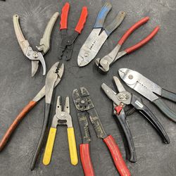 Screw Drivers, Snips, Wrenches, Pliers, Etc