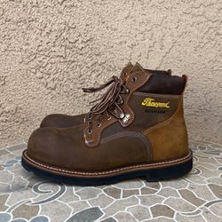 Mens Thorogood Work Boots, Steel Toe, Waterproof, Size 10.5