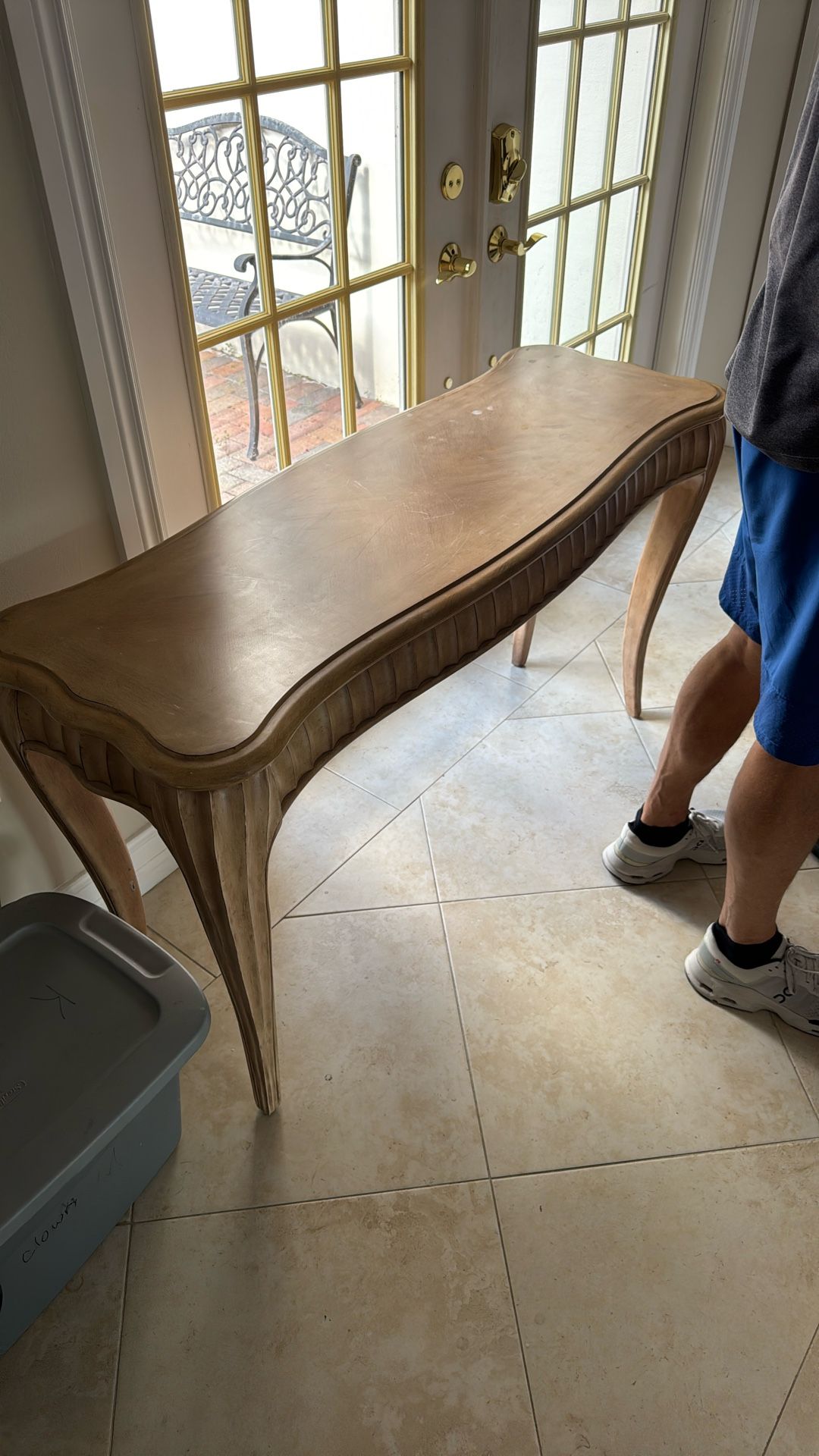 Console table