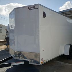 2025 LOOK 6 X 12 X 6.5 Enclosed V-nose Trailer 