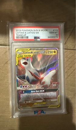 Latias & Latios GX PSA 10 Gem Mint Pokemon Card