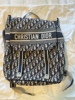 Christian Dior Oblique Trotter Saddle Backpack – One size