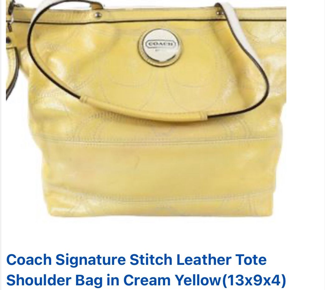 Classic Coach Bag 