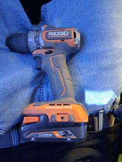 RIDGID 18V Brushless Cordless Drill with Battery
