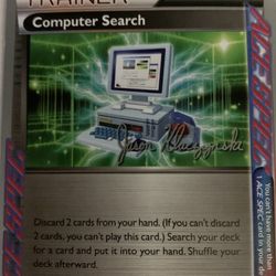 Computer Search Trainer Card 2013 World Championship Card