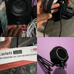AUDIO STUDIO SETUP