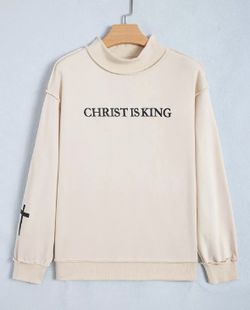 Christ Is King Christian Crewneck Sweatshirt