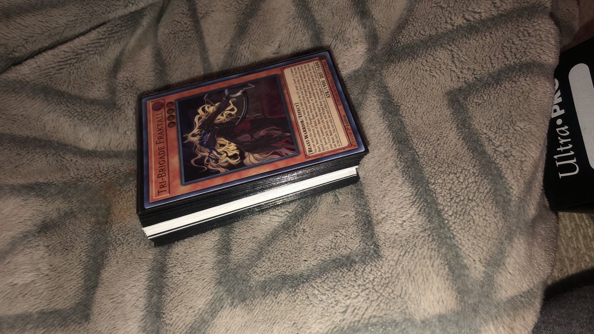 Yugioh Tri-Brigade & Lyrilusc cards