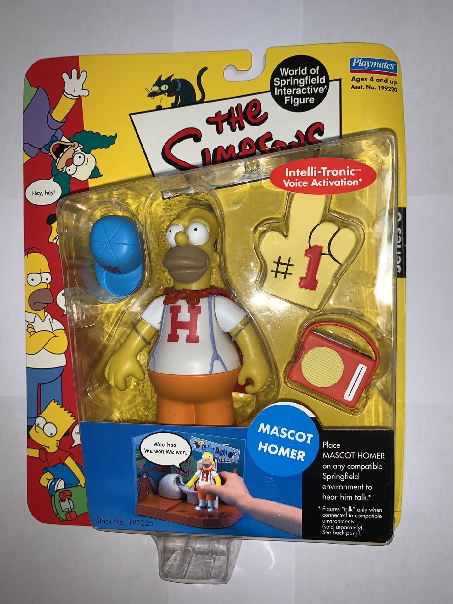 Simpson's Action Figure Mascot Homer
