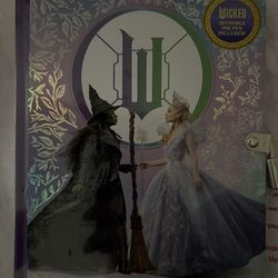 BRAND NEW Wicked Friends for Good Lock & Journal & Invisible Pen-Elphaba-Glinda