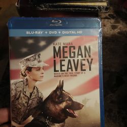 Megan Leavey (Blu-Ray/DVD 2017) Kate Mara-Ramon Rodriguez-Tom Felton-Will Patton