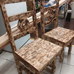 Handmade Chairs and Tables .. Sillas Y Mesas Echas A Mano 