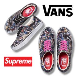 Supreme Vans Mile Kelley Black Gray 11.5 (Best Offer)