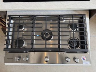 KitchenAid 36" Stainless Steel Gas Cooktop