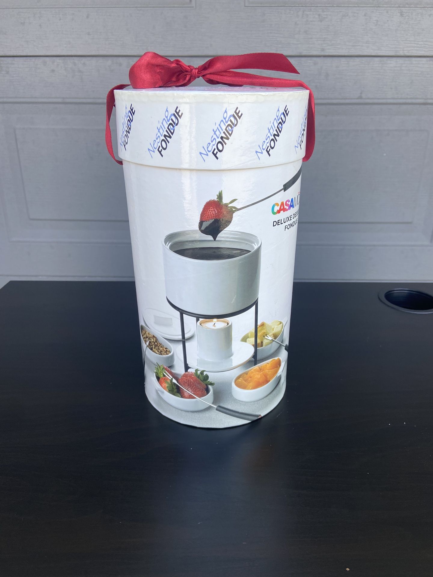 CasaModa Deluxe Dessert Fondue Set- 16 pc Set