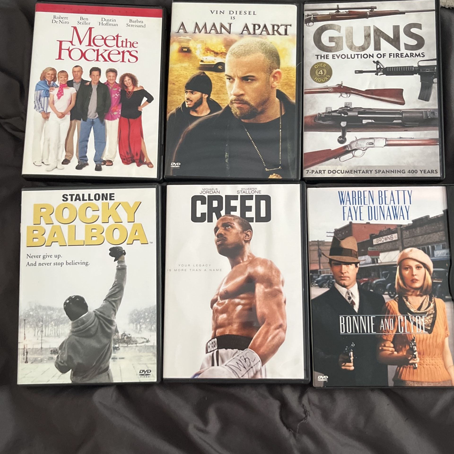 7 DVDs 