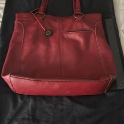 Red SAK Tote Purse