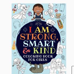 NEW Kids Children I’m Strong Smart Kind Encourage Positive Thinking Powerful Coloring Book