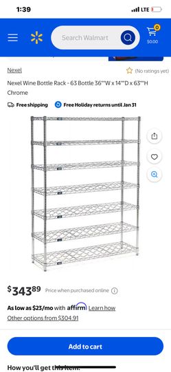 12 Shelves Wine Rack 