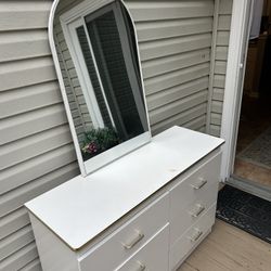  Dresser 6 Drawers N Mirror For Make Up 