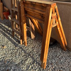 Wooden Saw Horses