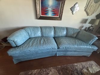 Leather Couch 