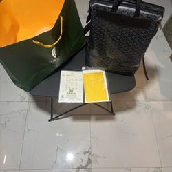 GOYARD CISALPIN BACKPACK JET BLACK (LIMITED EDITION)