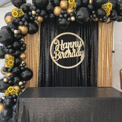 Sunflower Balloons Garland 