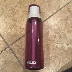 Pink Brita water bottle w filter